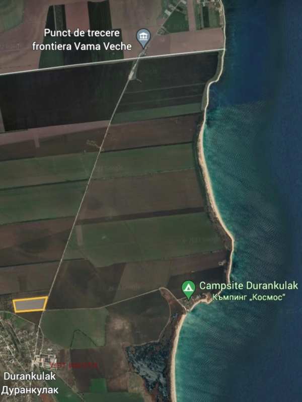 Продава парцел, с. дуранкулак, област добрич