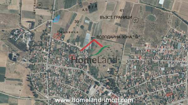 Продава парцел, с. ивайло, област пазарджик