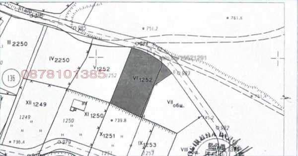 Продава парцел, с. горна диканя, област перник