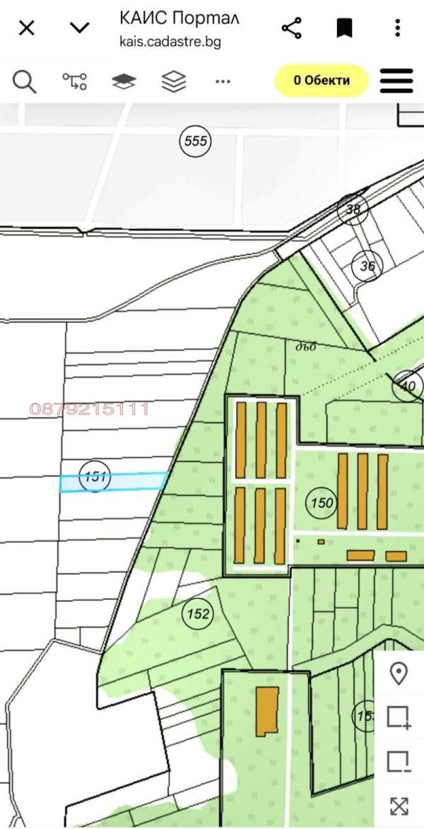 Продава парцел, с. маджерито, област стара загора