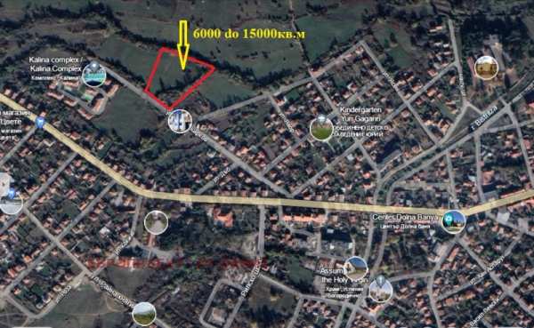 Продава парцел, гр. долна баня, област софия област