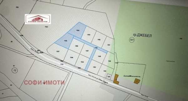 Продава парцел, гр. джебел, област кърджали